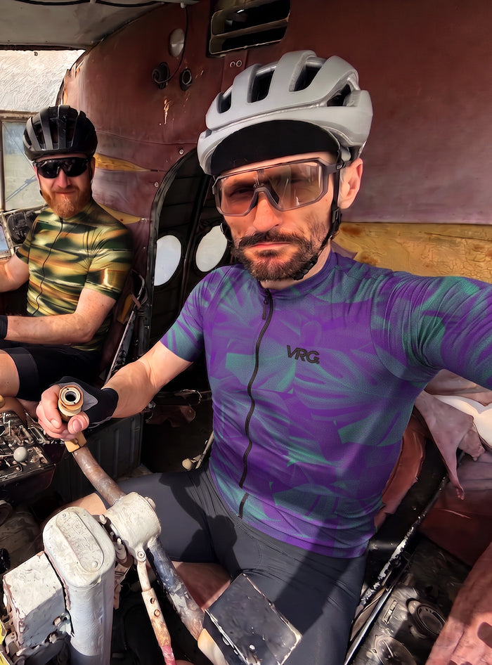 138 VRG JERSEY MONSTERA DEEP PURPLE - MEN