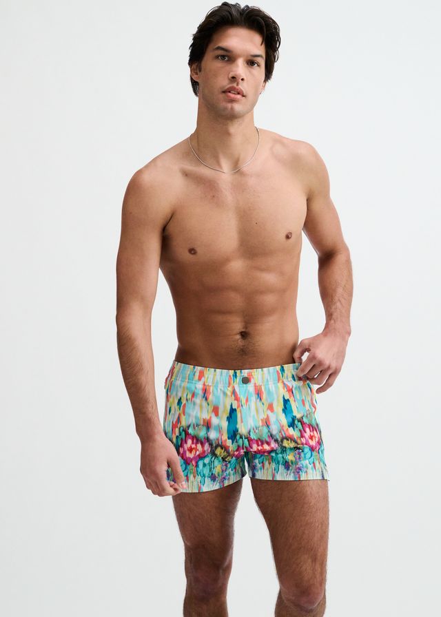 DRIPS PRINTED SWIM SHORT