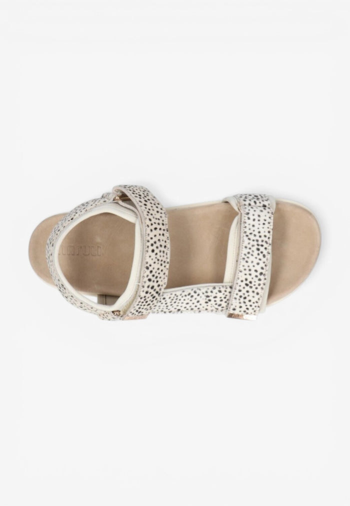 DAMES OPEN SCHOENEN-Beige combi kleur
