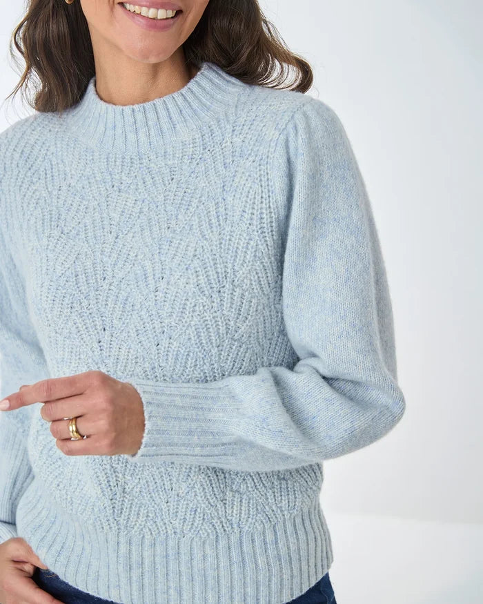 Mila Cable Knit Wool Rich Jumper