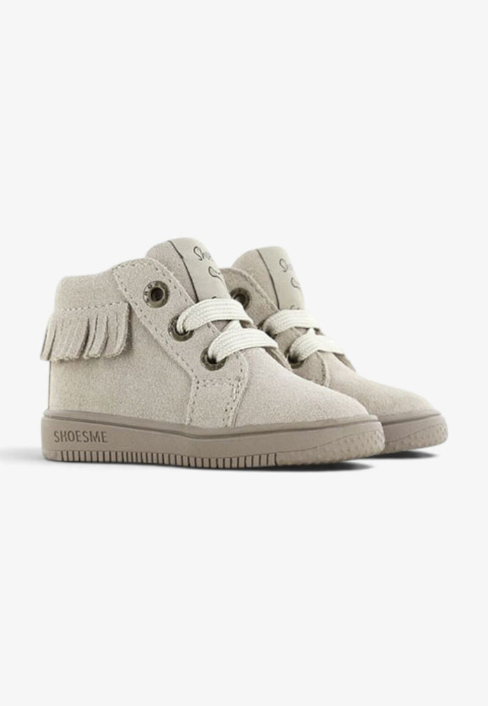 Meisjes schoenen-Beige suède/nubuck