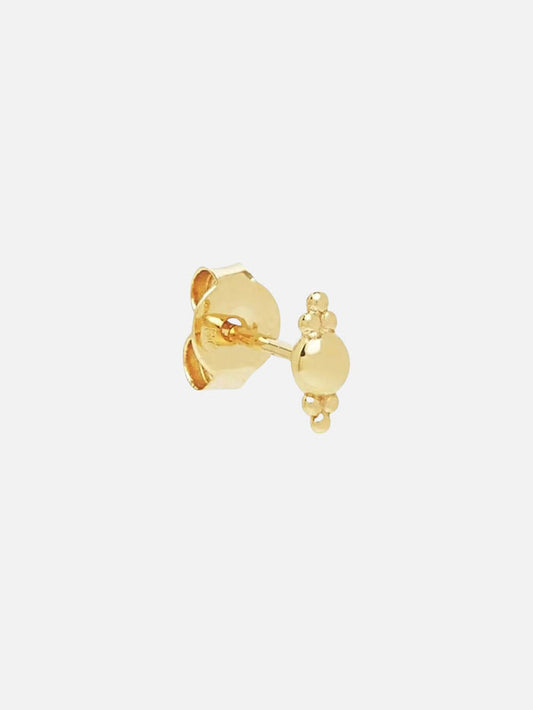 14K Gold Cherish Stud Earring