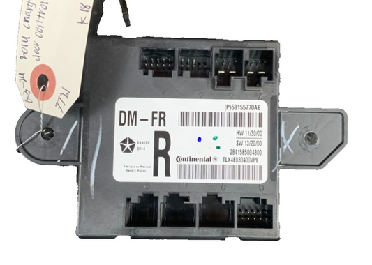 2011-2014 Dodge Ram Chrysler OEM Passenger Right Door Control Module 68155770AD