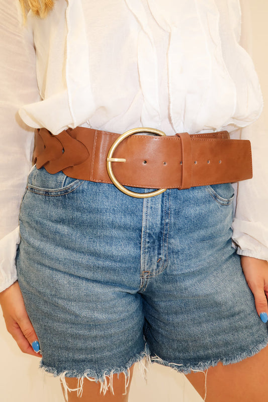 All Comes Together Woven Belt - The Pink Tulip Clothing