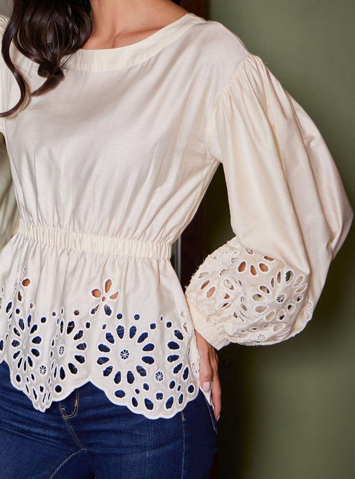 Ares Pima Off White Top