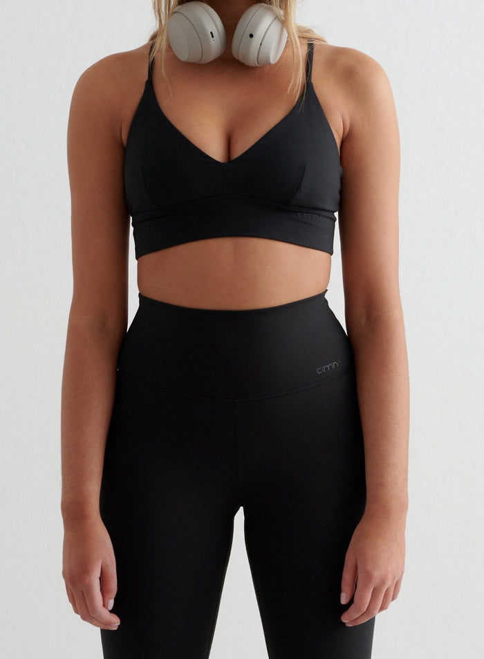 Black Sense Flare Tights
