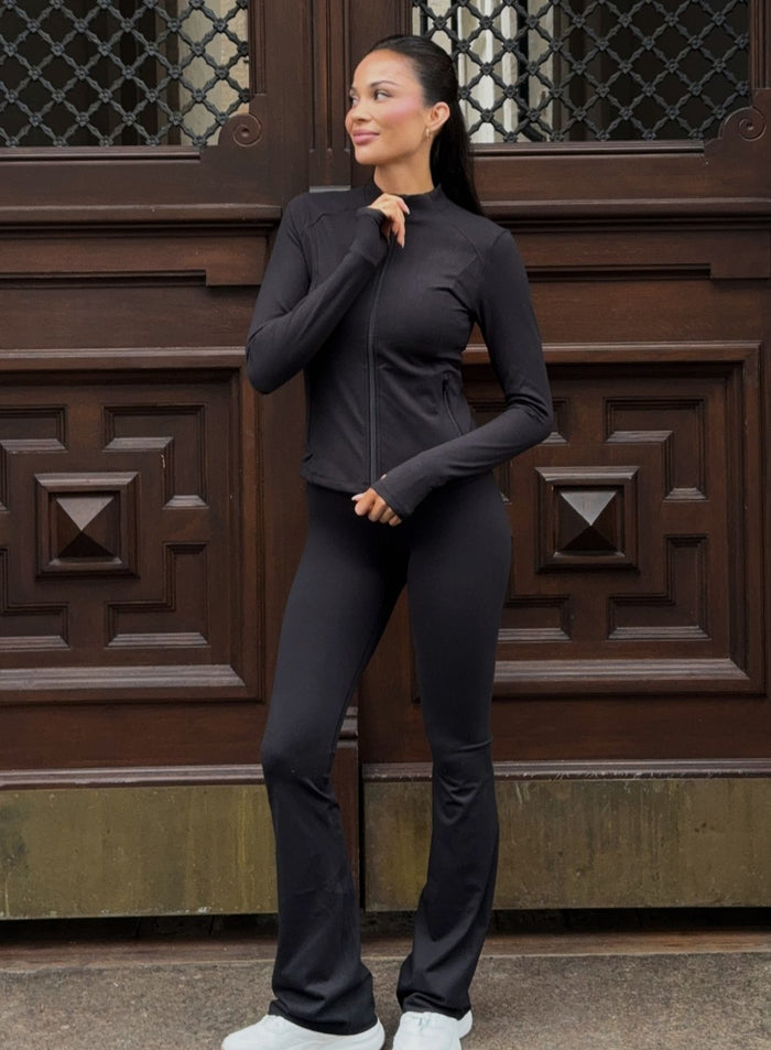 Black Sense Flare Tights