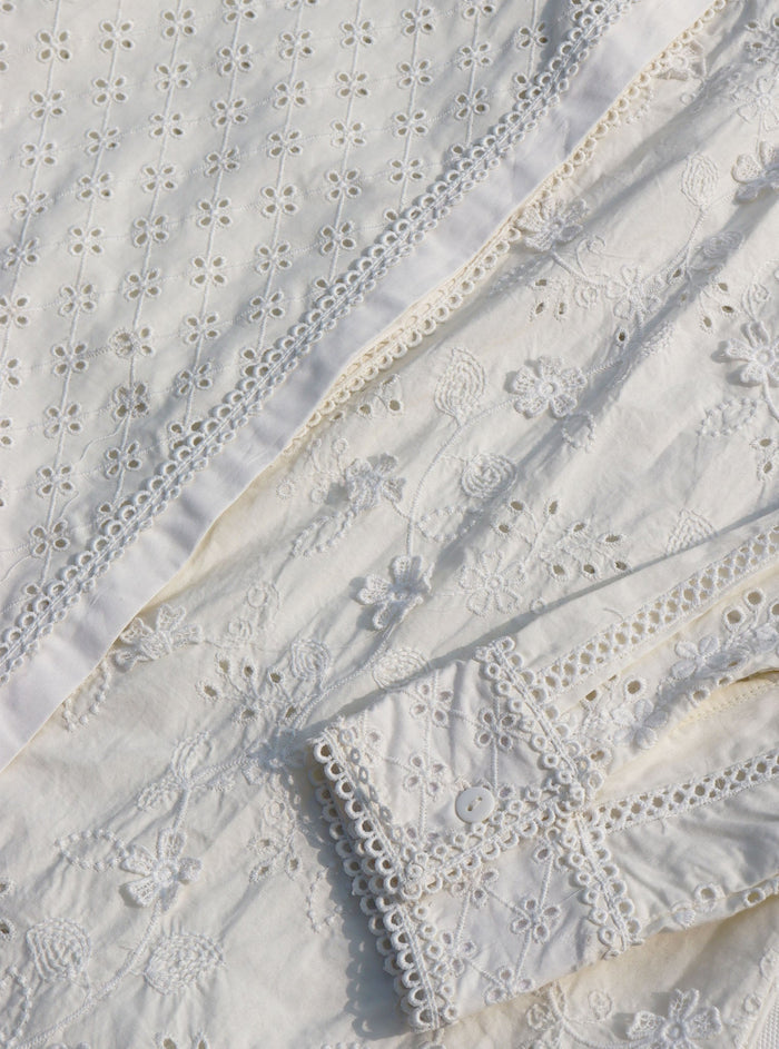 Clio Supima Cotton White Shirt