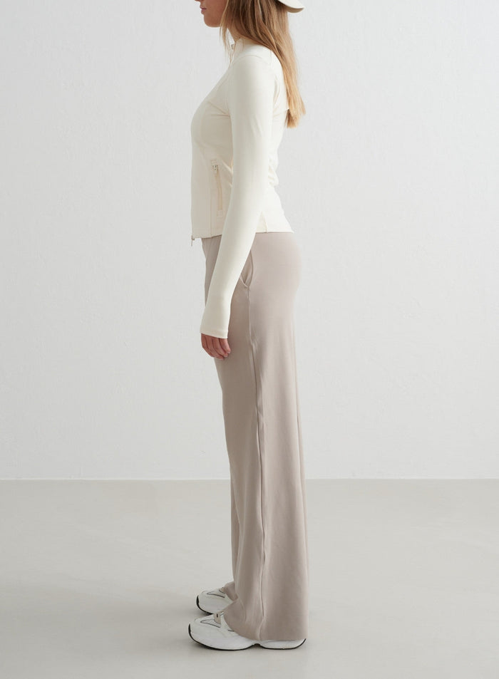Dark Clay Sense Wide Pants