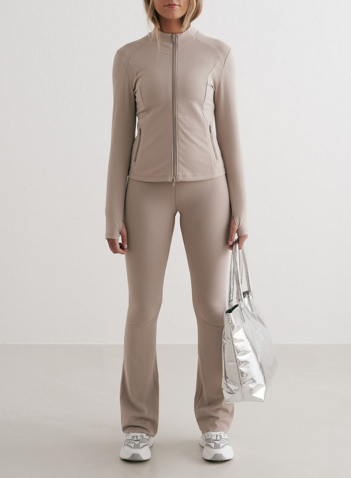 Dark Clay Sense Zip Jacket