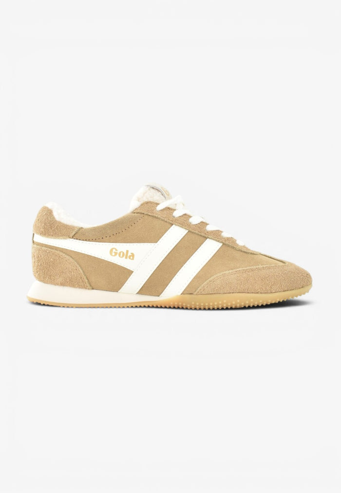 DAMES SPORTIEVE VETERSCHO-Beige suède/nubuck