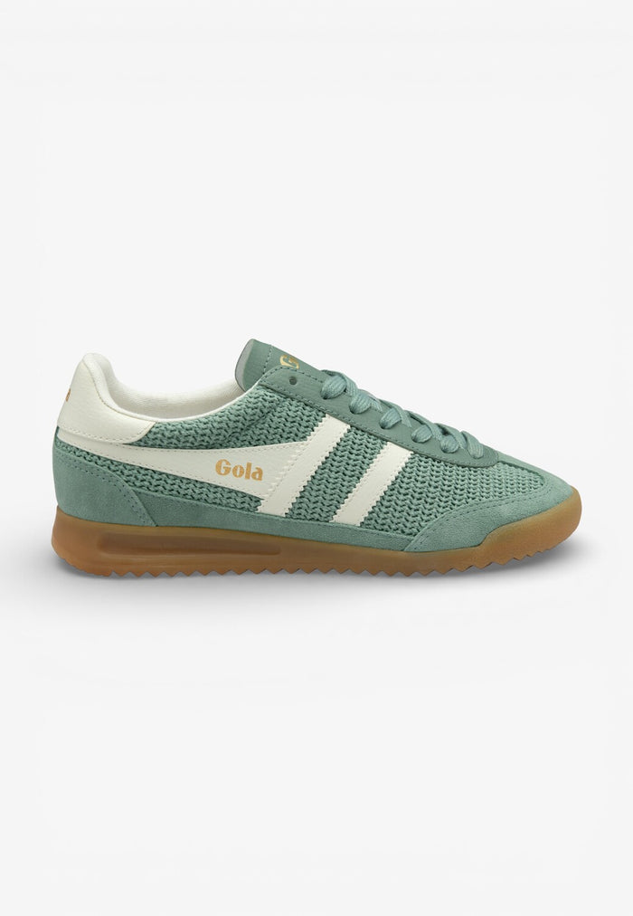 DAMES SPORTIEVE VETERSCHO-Groen suède/nubuck