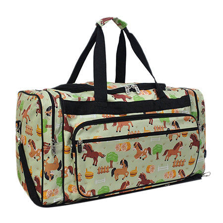 !HOT DEAL! DEAL! Pasture Pony NGIL Canvas 23" Duffle Bag
