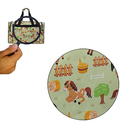 !HOT DEAL! DEAL! Pasture Pony NGIL Canvas 23" Duffle Bag