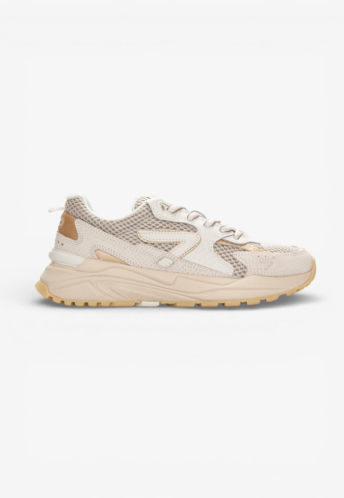 DAMES SPORTIEVE VETERSCHO-Beige combi kleur