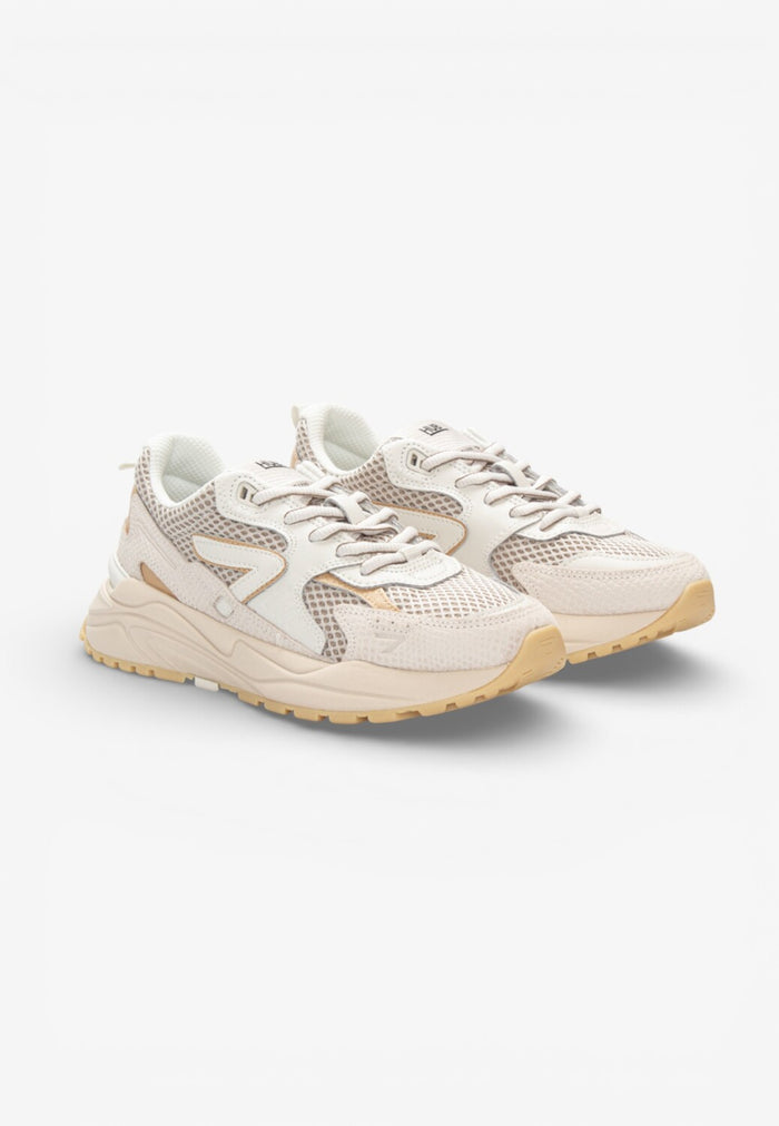 DAMES SPORTIEVE VETERSCHO-Beige combi kleur