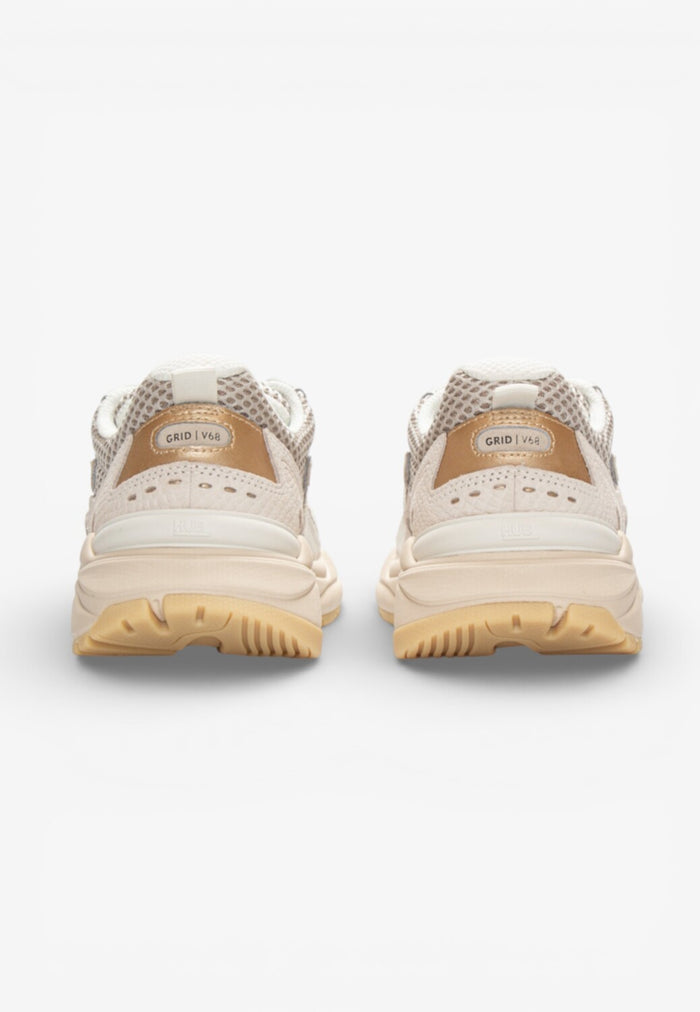 DAMES SPORTIEVE VETERSCHO-Beige combi kleur
