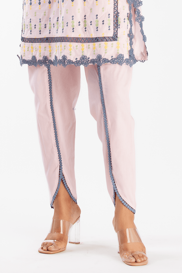 Mulmul Supima Cotton Cupid Pink Pyajama