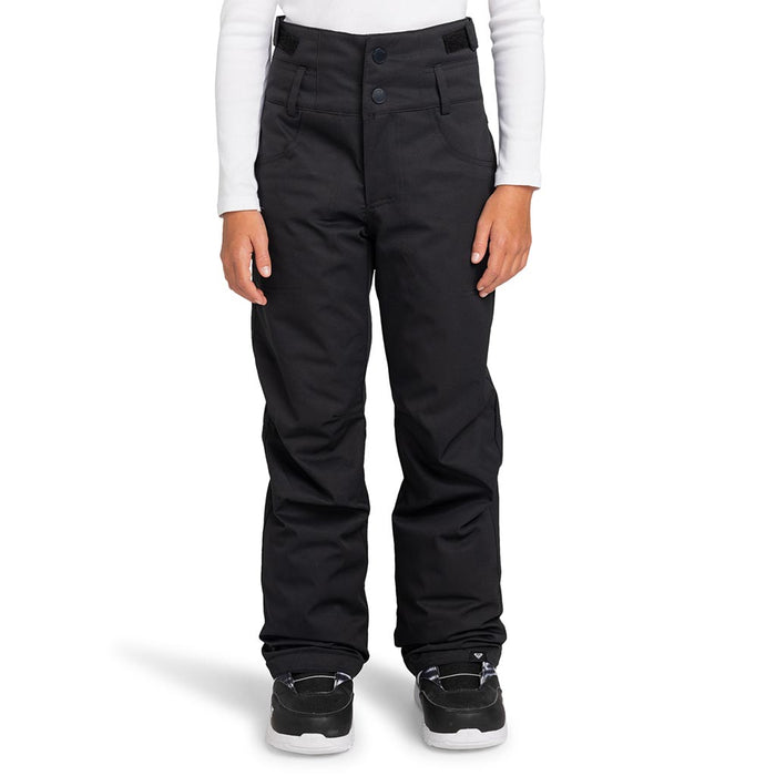Roxy 2025 Girls Diversion Pant - True Black
