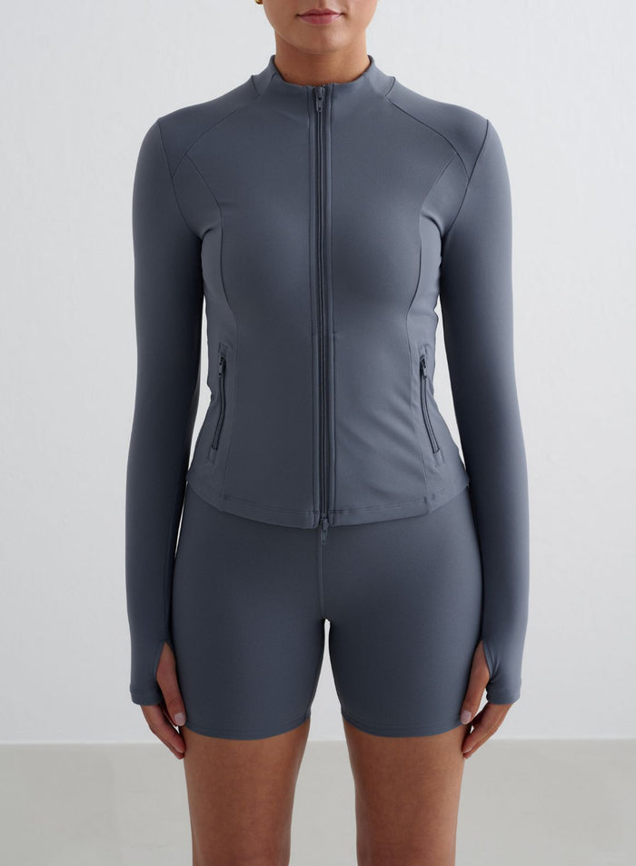 Storm Blue Sense Zip Jacket