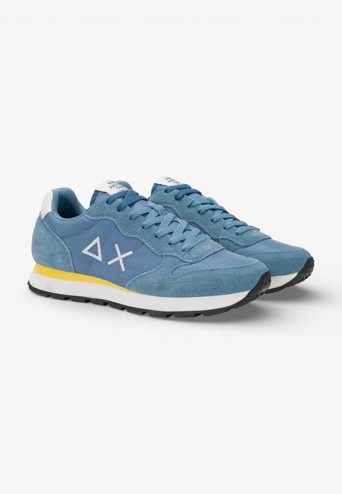 Heren veterschoenen-Lichtblauw