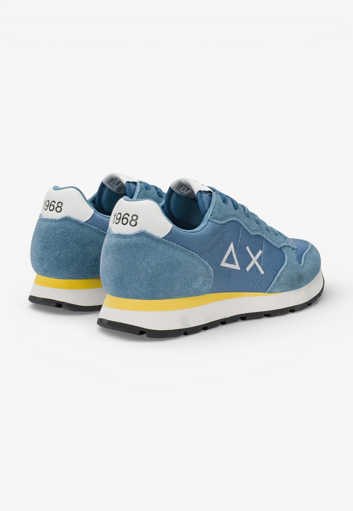Heren veterschoenen-Lichtblauw