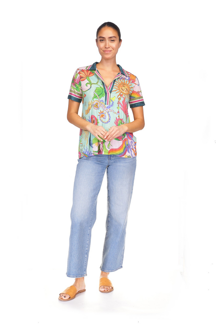 SWING POLO SS THE JANIE FAVORITE