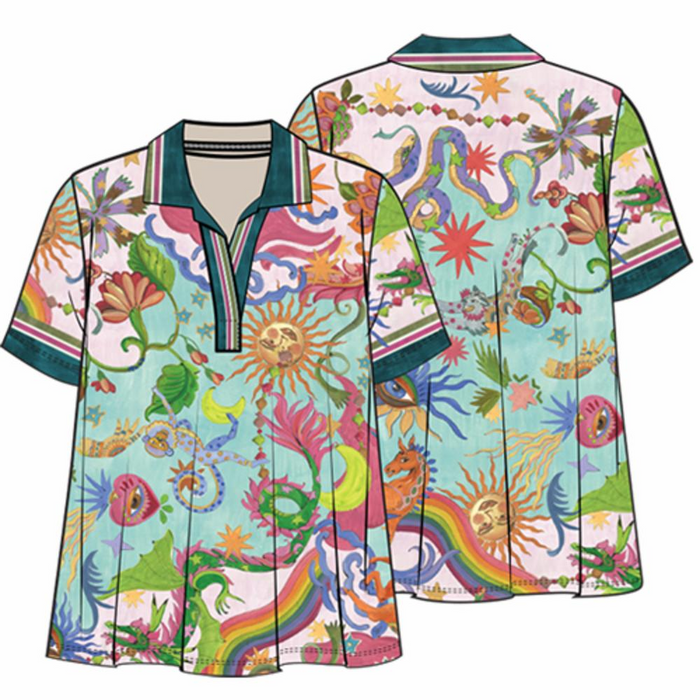 SWING POLO SS THE JANIE FAVORITE