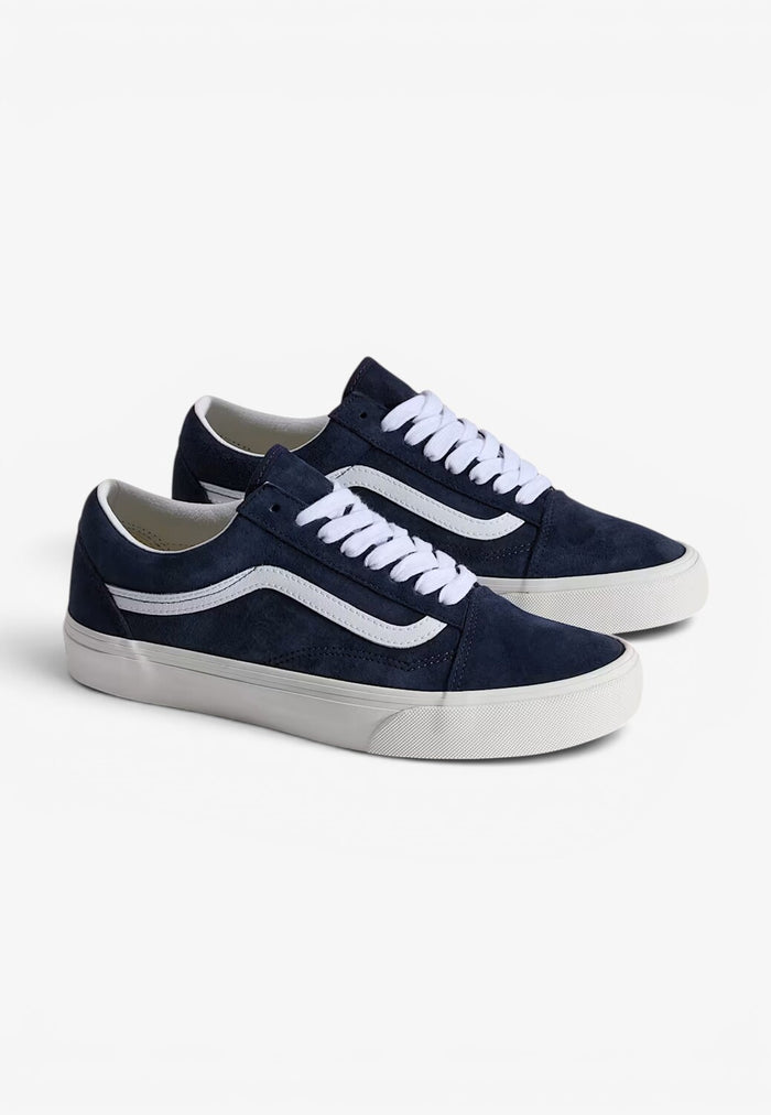 DAMES SPORTIEVE VETERSCHO-Blauw suède/nubuck