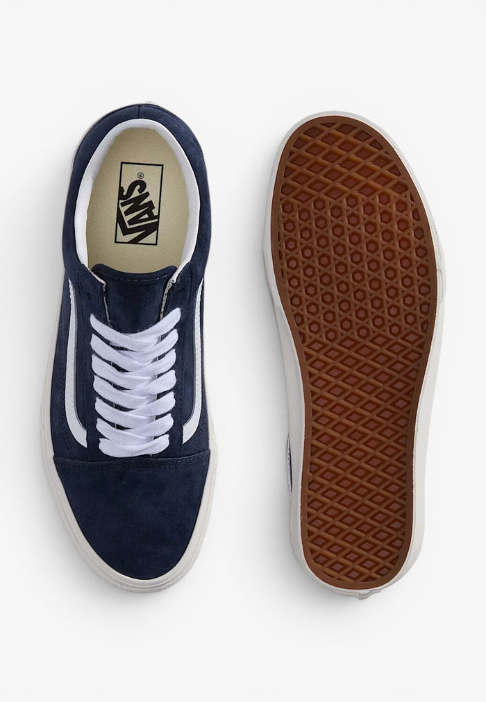 DAMES SPORTIEVE VETERSCHO-Blauw suède/nubuck