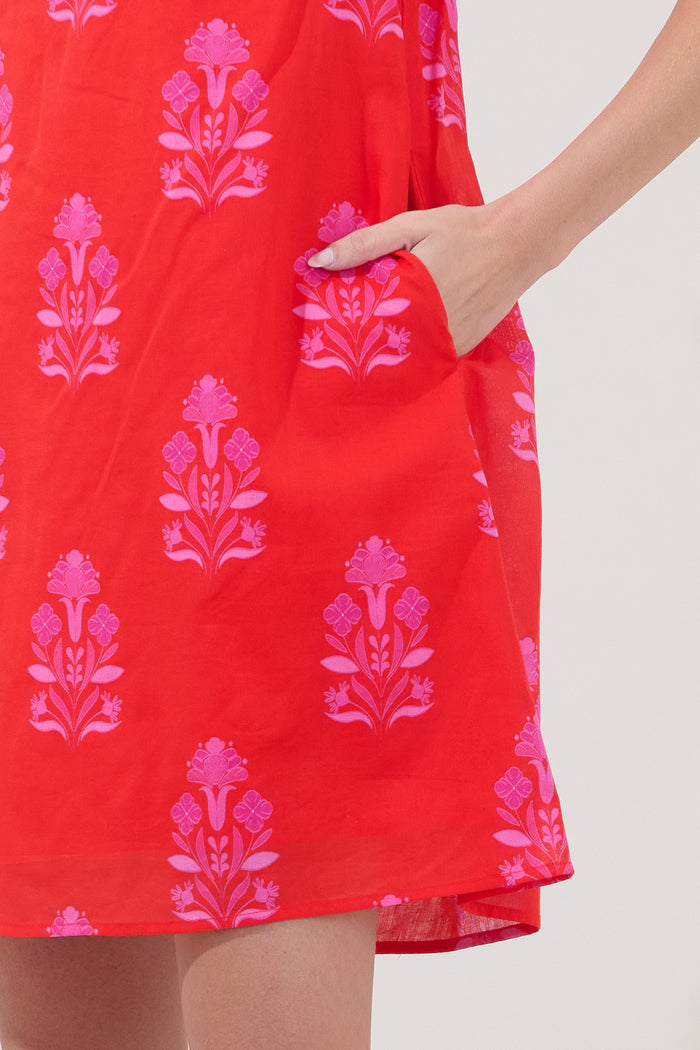 Vermina Shift Mini Dress Artisan
